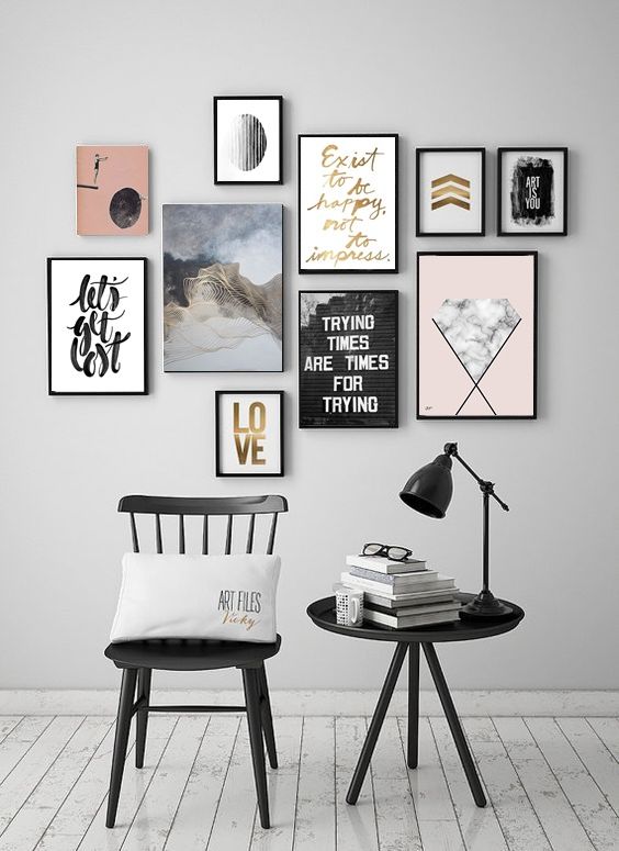 decoração de quarto para imprimir