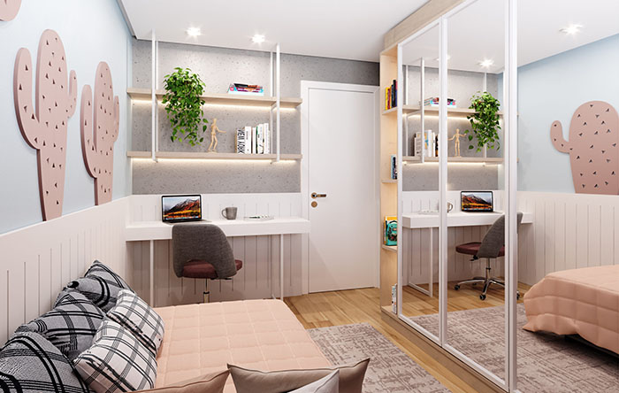 ideias criativas decoração quarto para imprimir