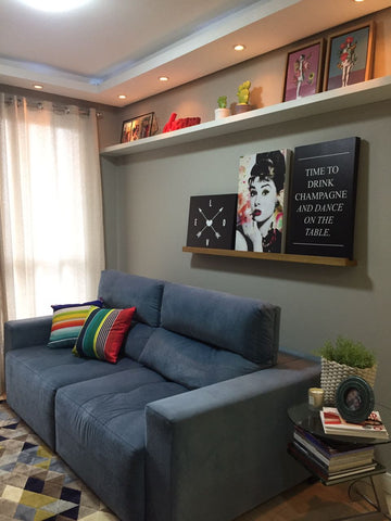 como evitar erros ao usar cores vibrantes na sala