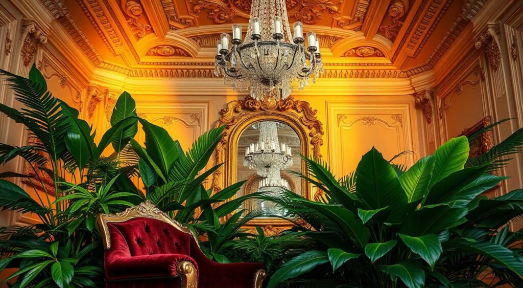 decorar sala maximalista com orçamento baixo