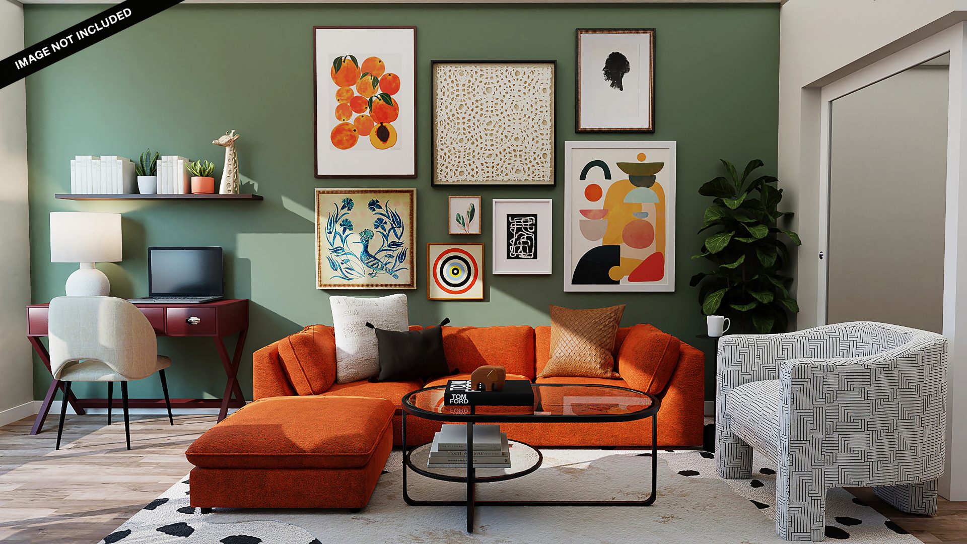 decorar sala maximalista com orçamento baixo