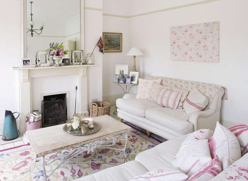 erros comuns ao decorar sala estilo shabby chic