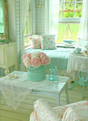 shabby chic vs vintage qual o melhor para sala
