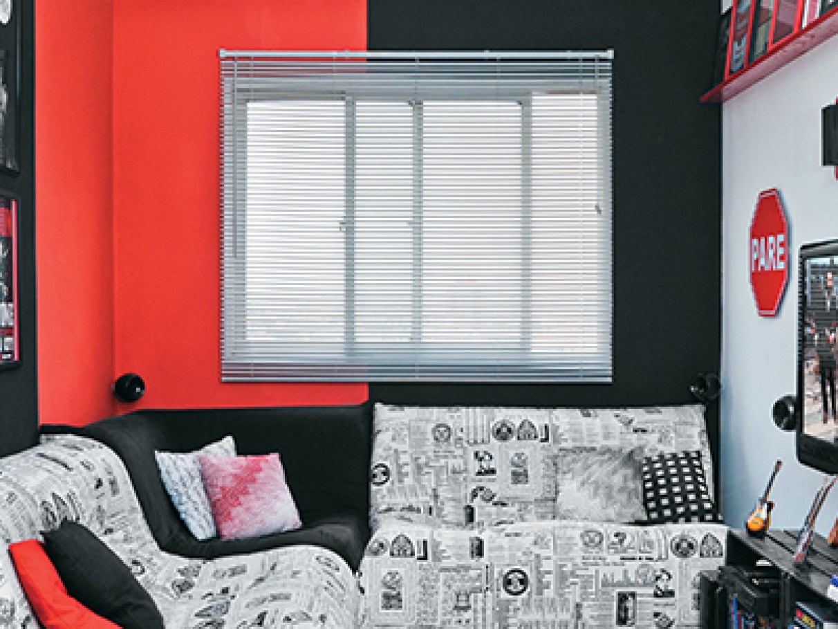 decoracao de sala com tematica musical