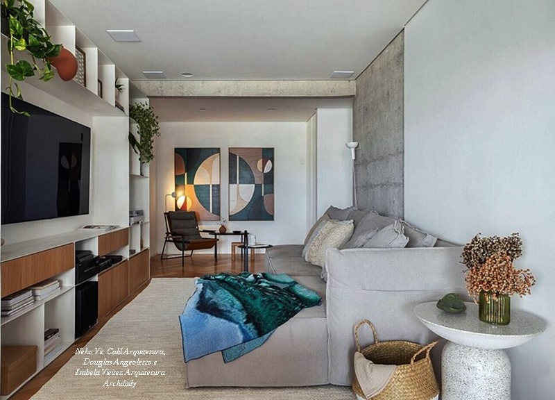 Dicas de Iluminação e Cortinas para Trazer Leveza à Sala Pequena