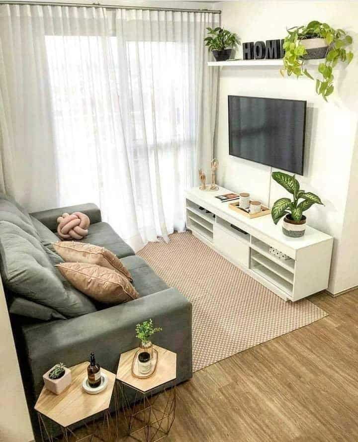 decoração de sala pequena