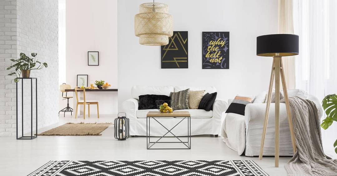 decorar sala retangular gastando pouco