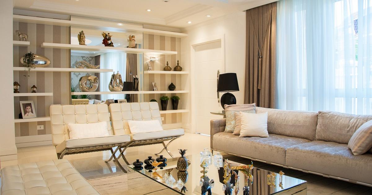 ideias criativas decoração sala retangular