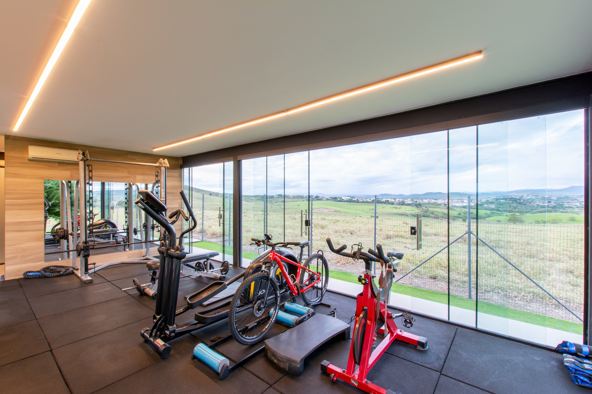 decoracao de studio de pilates