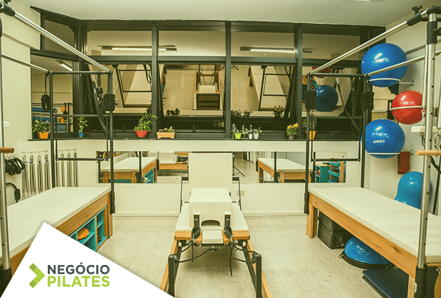 decoração studio pilates moderno ou rústico