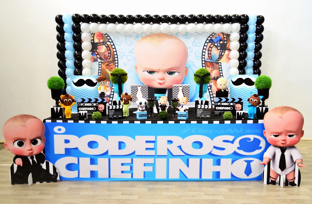 decoração poderoso chefinho vs baby boss