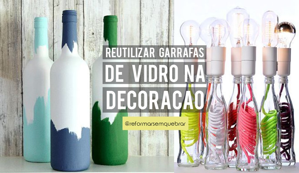 erros comuns ao pintar garrafas de vidro