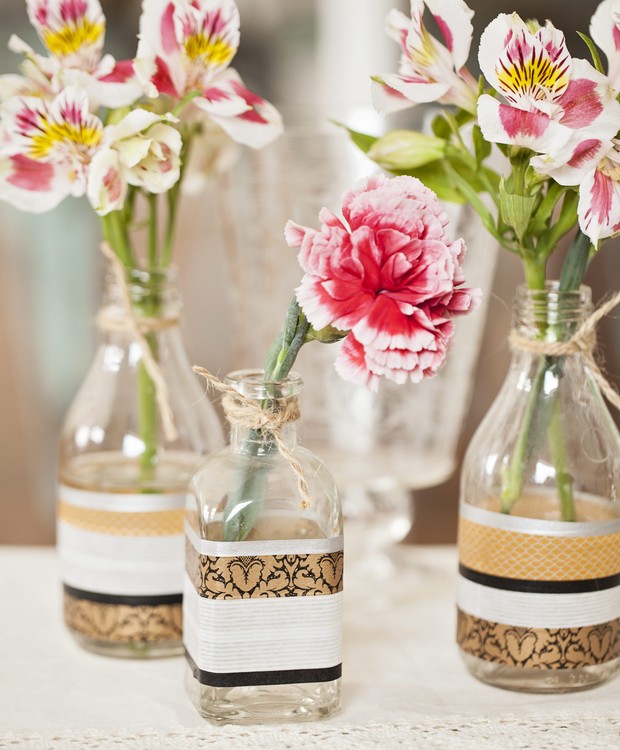 quanto custa decorar garrafas de vidro para festa