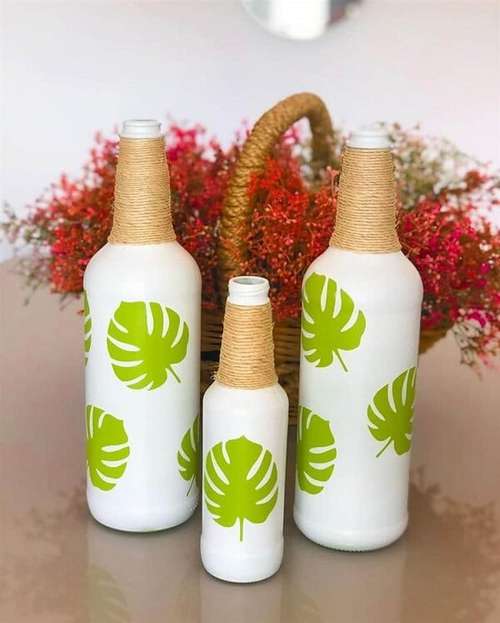 erros comuns ao decorar garrafas de vidro