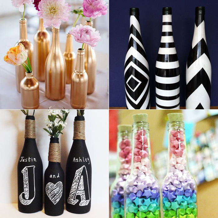 quanto custa decorar garrafas para festa