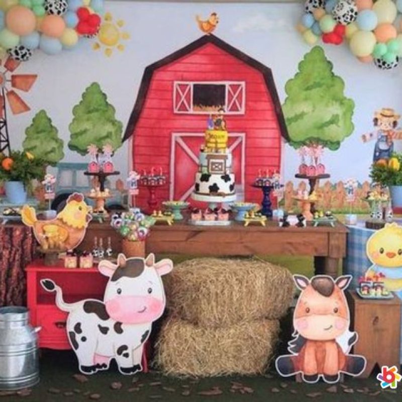 decoração fazendinha