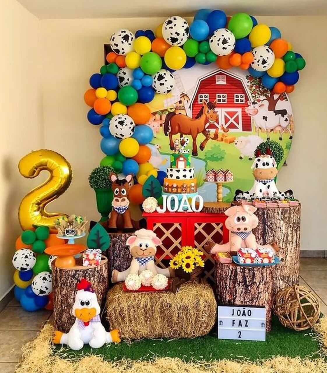 evitar erros decoração festa fazendinha barata