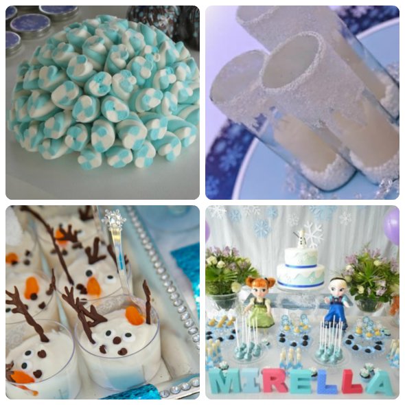 decoração frozen