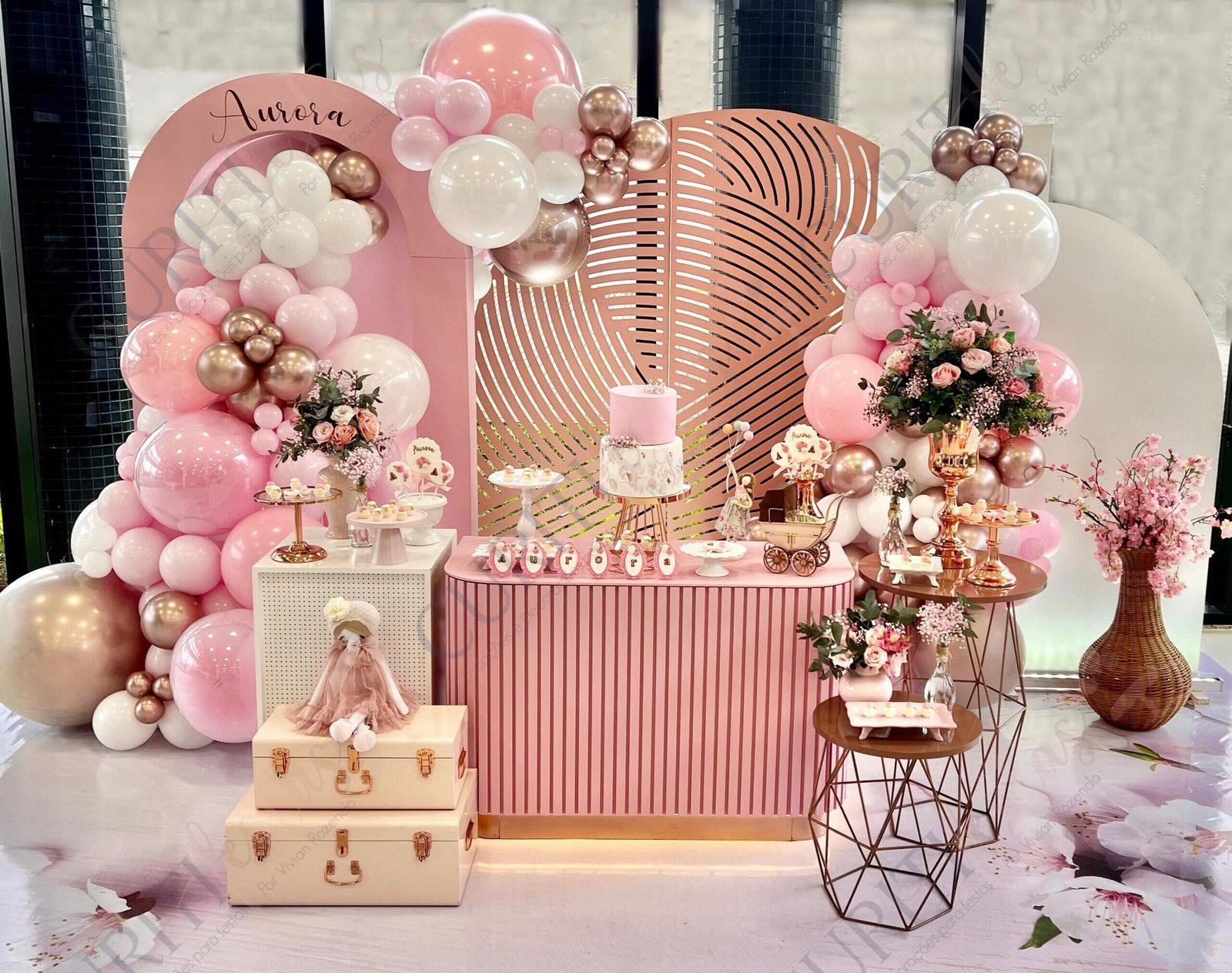 decoração para cha de bebe