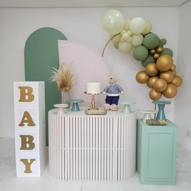 DIY: Decoração de Chá de Bebê Econômica e Criativa