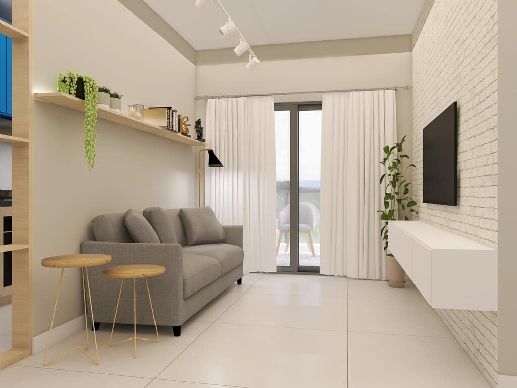decoração sala pequena