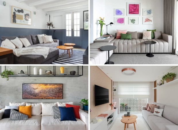 Truques de iluminação para ampliar salas