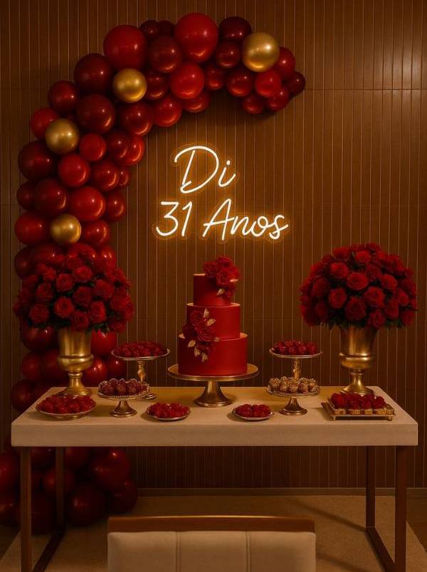 decoração simples de aniversario
