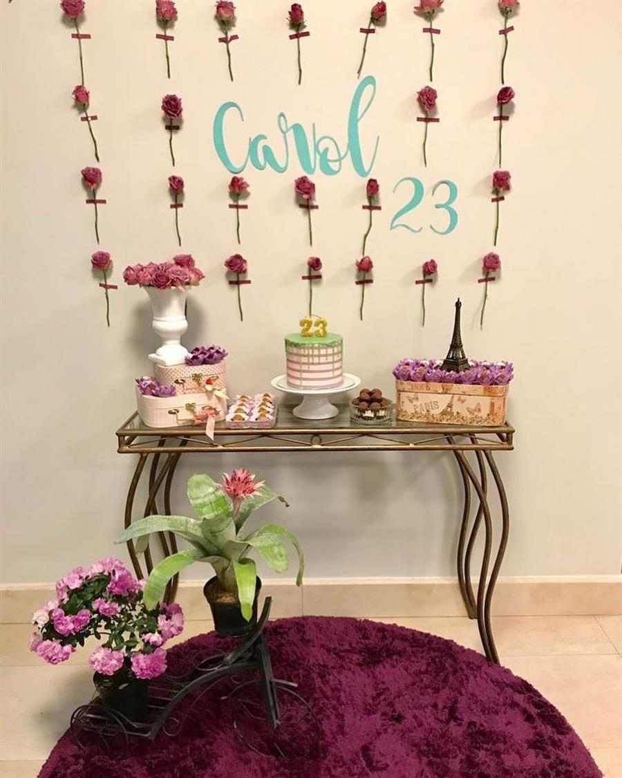 decoração simples de aniversario