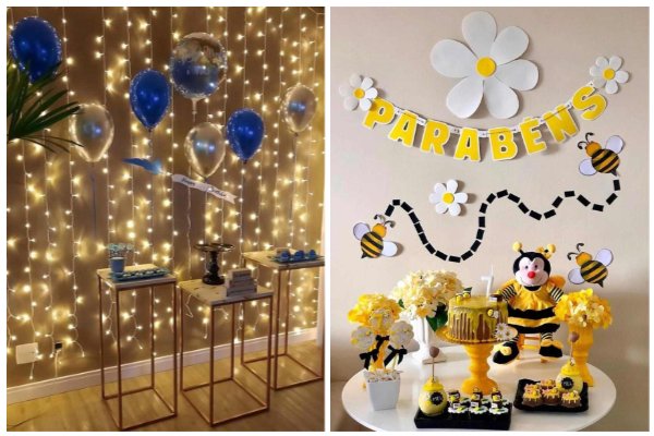 ideias decoração simples aniversário infantil