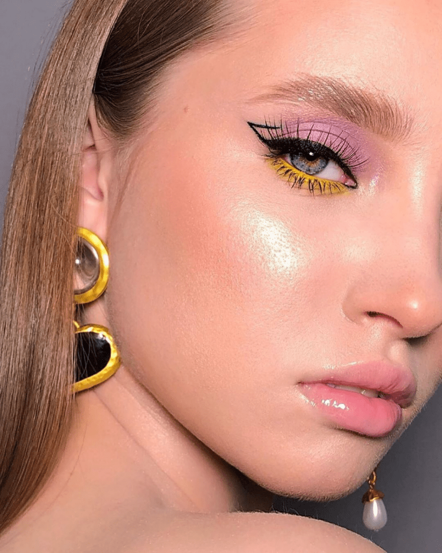 Delineado Duplo Colorido: Tendências e Combinações de Cores