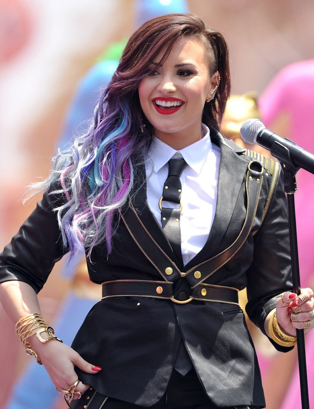 cabelo roxo demi lovato vs katy perry