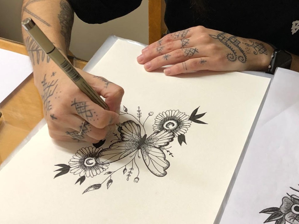 tatuagem sketch realista