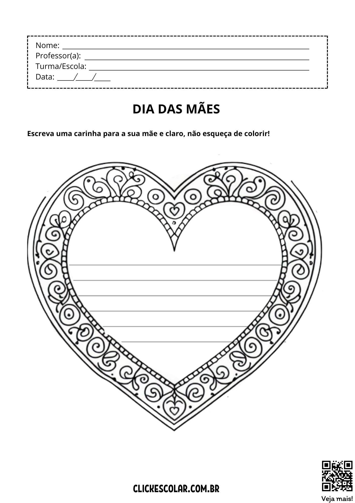 desenho à mão vs desenho digital para o dia das mães