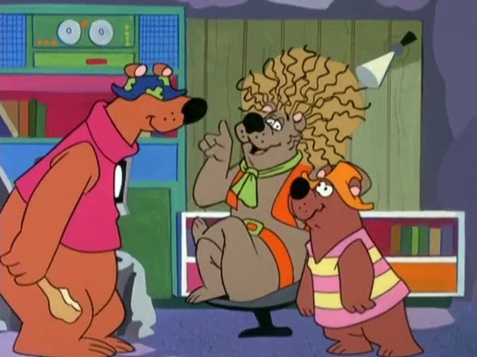 melhores momentos desenho urso do cabelo duro