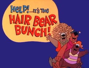 desenho urso do cabelo duro