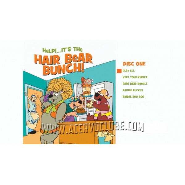 erros de animação urso do cabelo duro