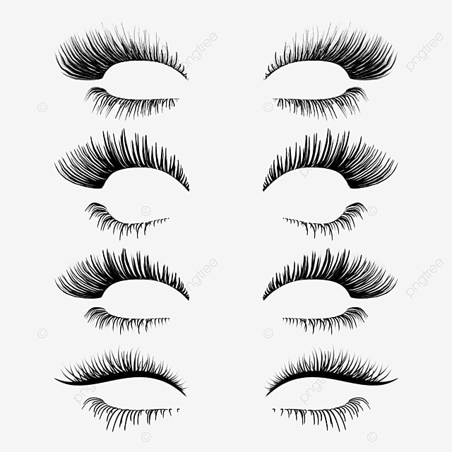 inspiração desenhos de cílios artísticos