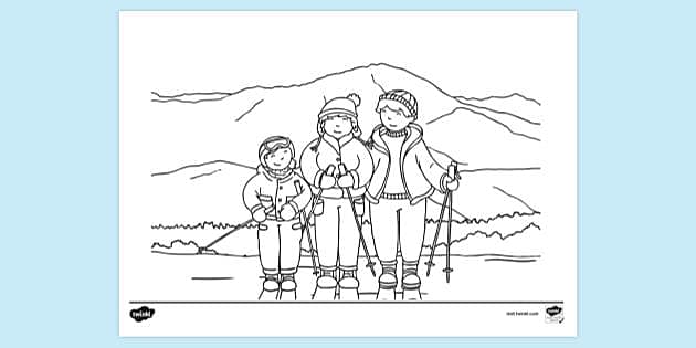 Personagens de Inverno: Ideias para Ilustrações de Crianças Brincando na Neve