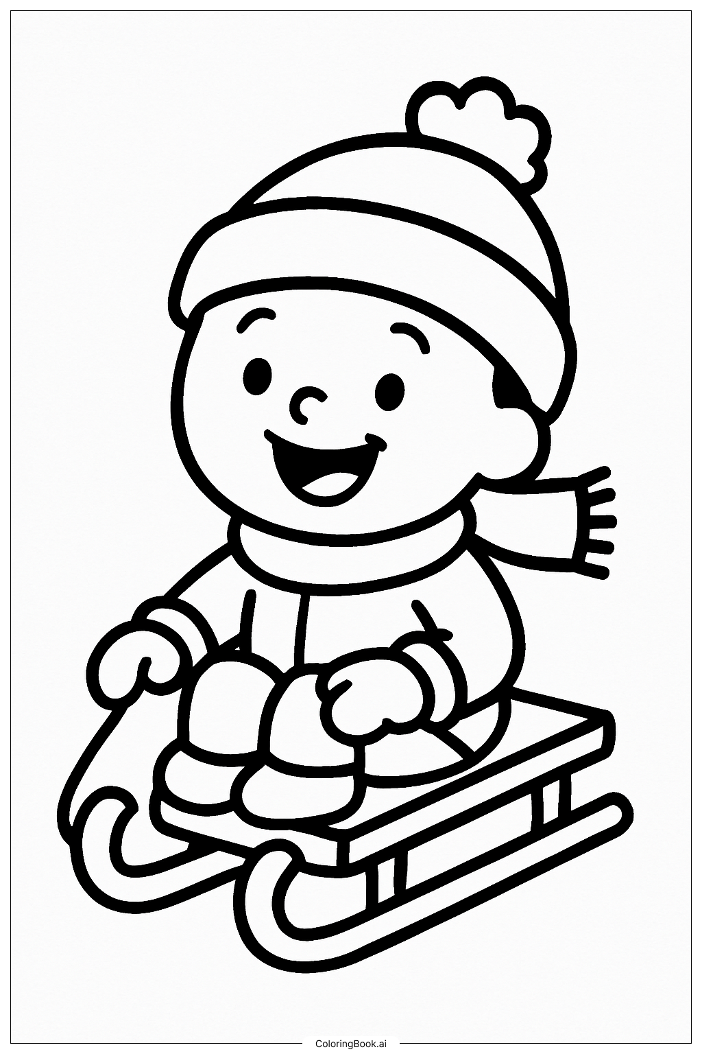 desenhos de inverno coloridos