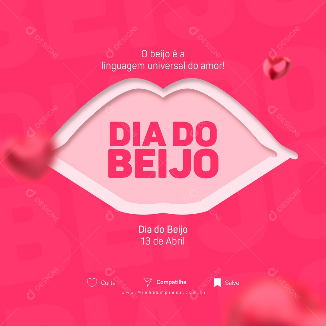 Quando é o Dia do Beijo
