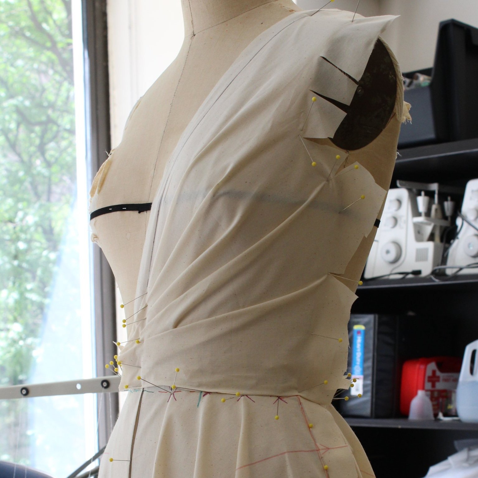 erros comuns ao fazer draping em tecido