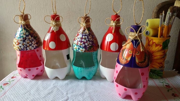 Inspirações de Decoração de Festa Infantil com PET Reciclado