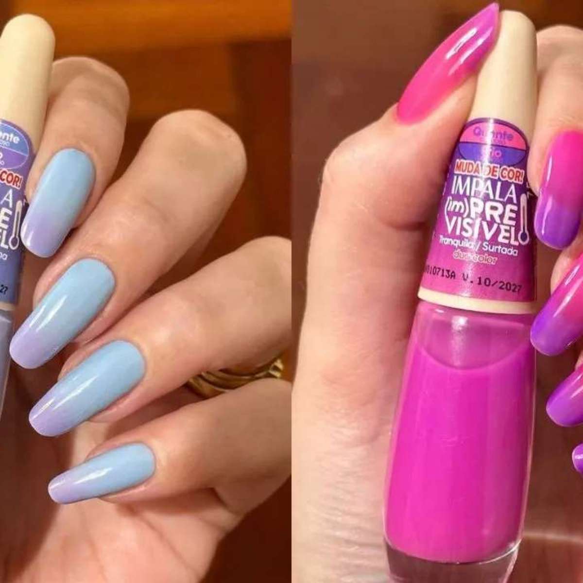 esmalte verde sálvia para unhas curtas