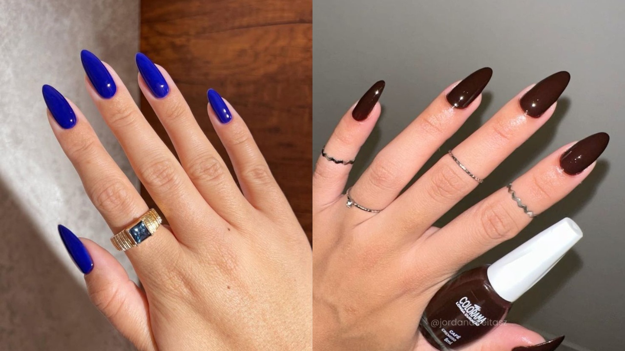 esmalte verde sálvia para unhas curtas