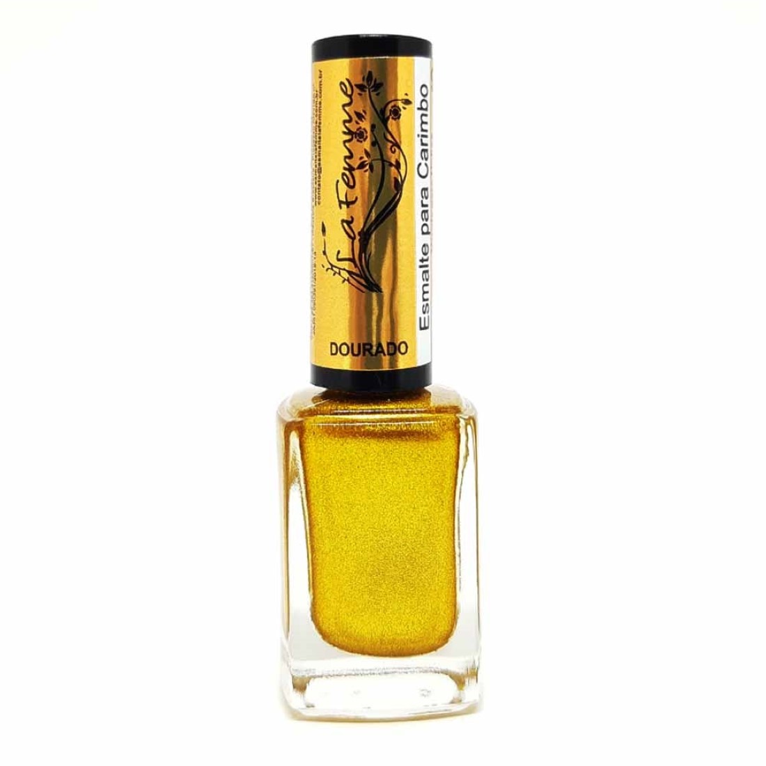 esmalte dourado