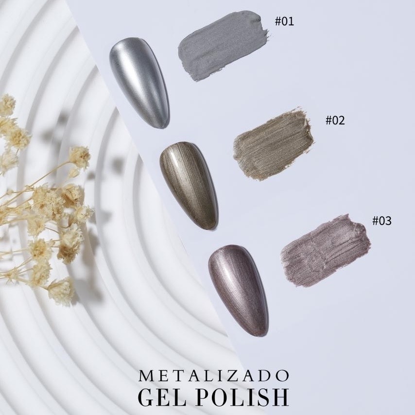 esmalte metalizado
