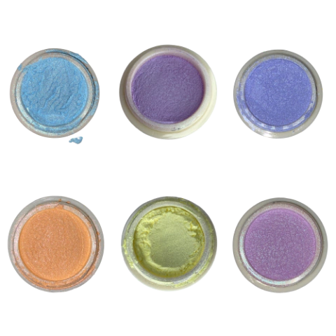 pigmento holográfico unhas