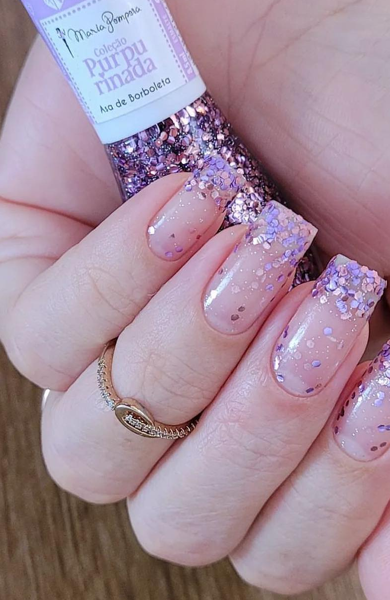 top coat efeito borboleta