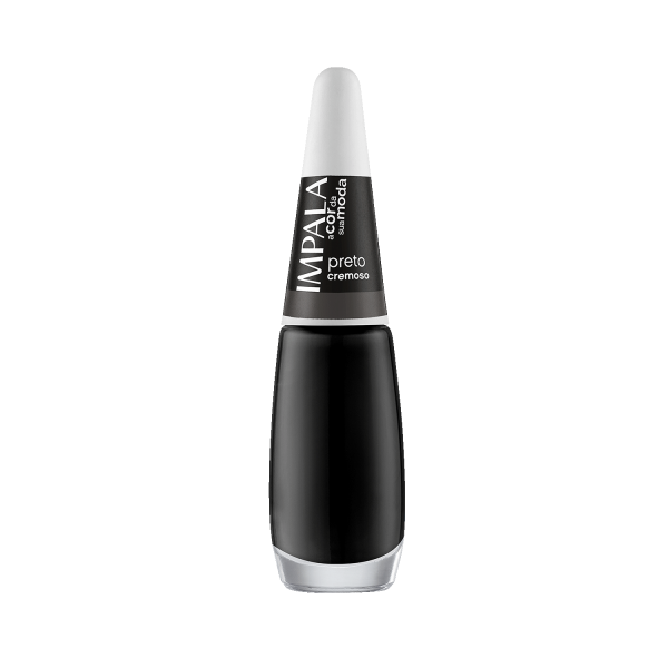 Esmalte preto fosco