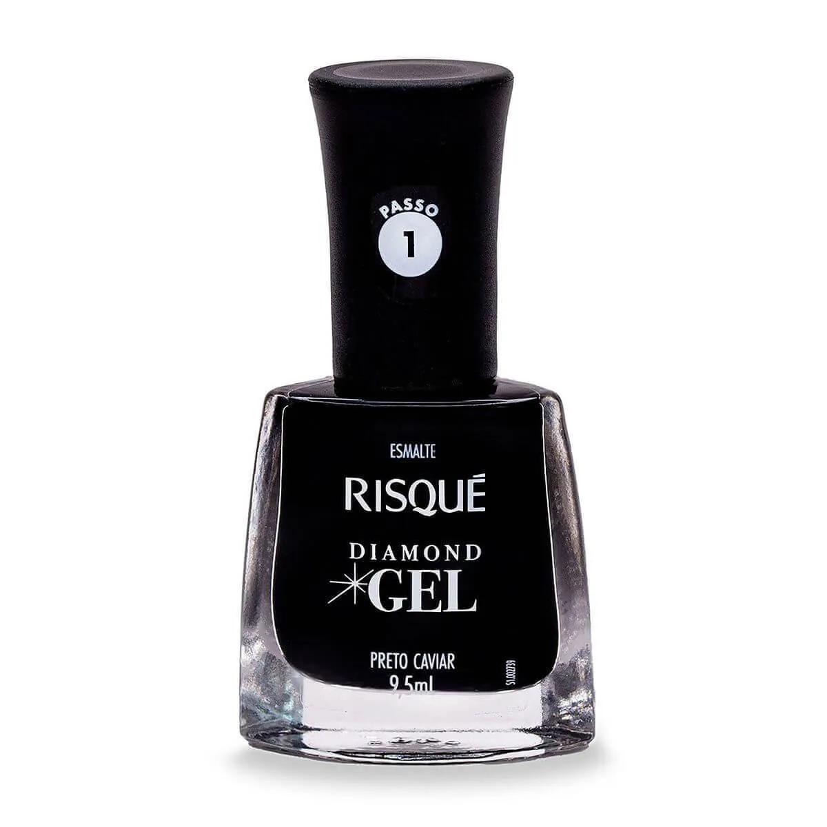 Esmalte preto cremoso impala